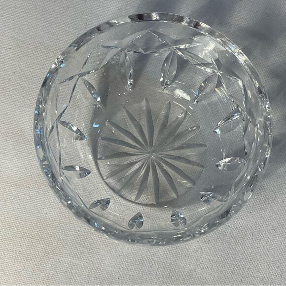 Waterford Crystal Kerry elegant cream and sugar with lid Irish crystal gift - Picture 4 of 17